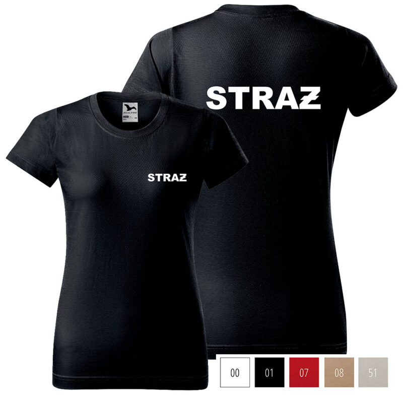 Women's T-shirt 160g GUARD OSP / PSP / MDP WITH THE INSCRIPT GUARD + Your Logo / Coat of Arms
