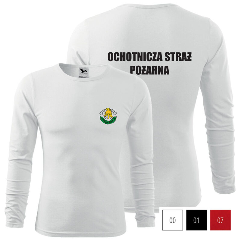 T-shirt FIT-T LS Men's 119 160g GUARD OSP / PSP / MDP Axes and Helmet + Your Logo / Coat of Arms