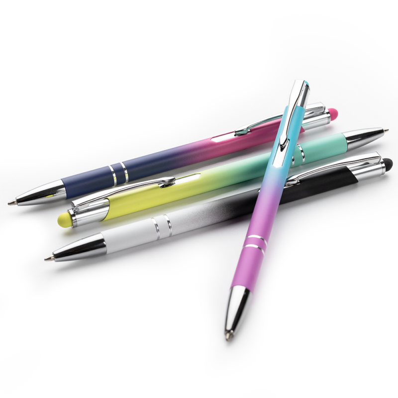 Bello Beauty Ombre promotional pen with engraving of your company logo - beauty salon