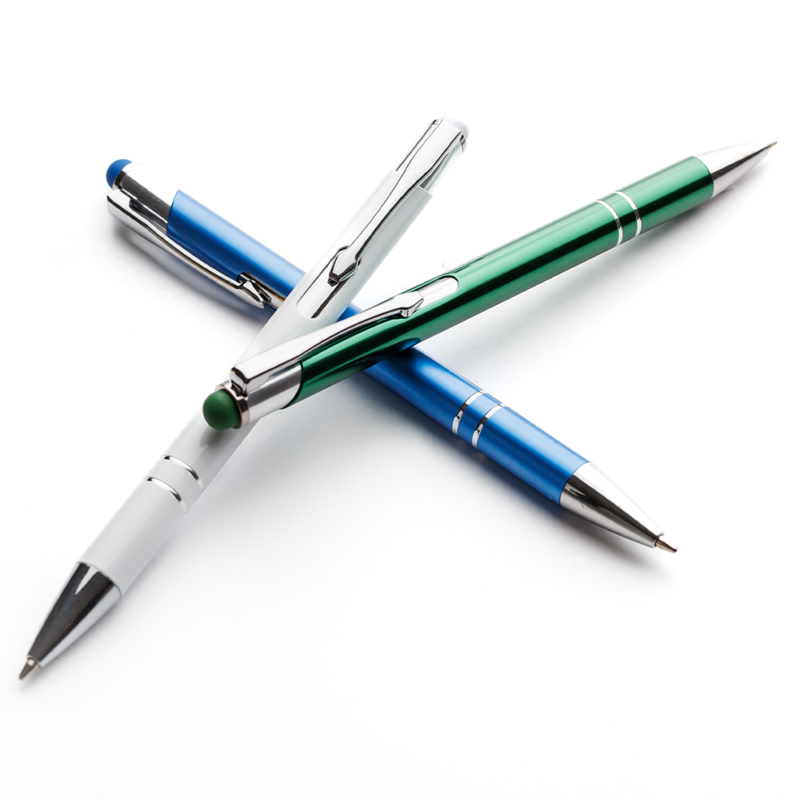 Cosmo Touch Pen promotional pen with your company logo engraved