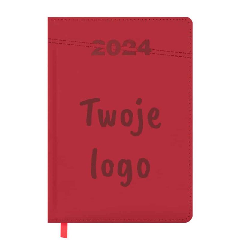 A5 book calendar daily planner with your logo