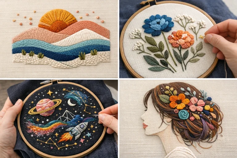 Modern Embroidery — What Does It Look Like? See How Embroidery Has Changed Over the Years!