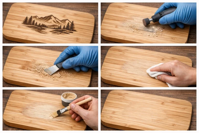 Removing Laser Engraving: Step by Step