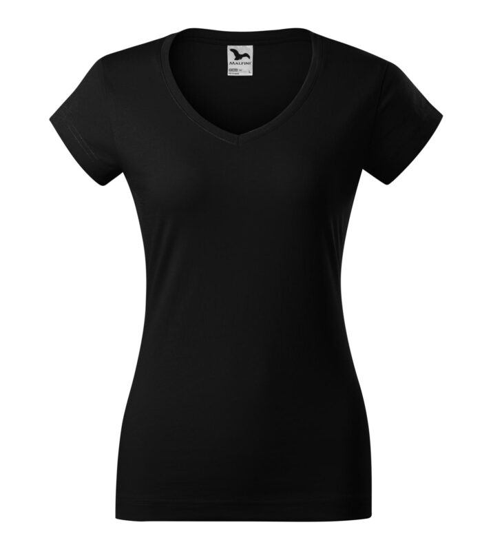 koszulka-damska-Vneck-fit-162-przod koszulka-damska-Vneck-fit-162-przod