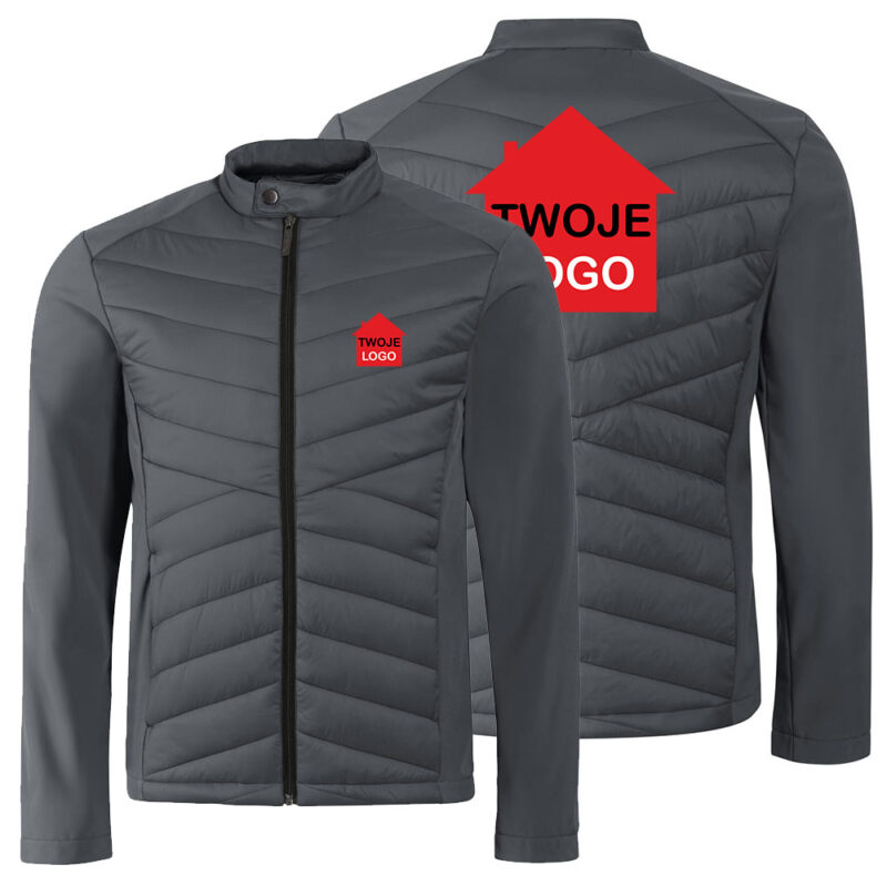 Cross 555 men's unisex hybrid jacket without hood with your print