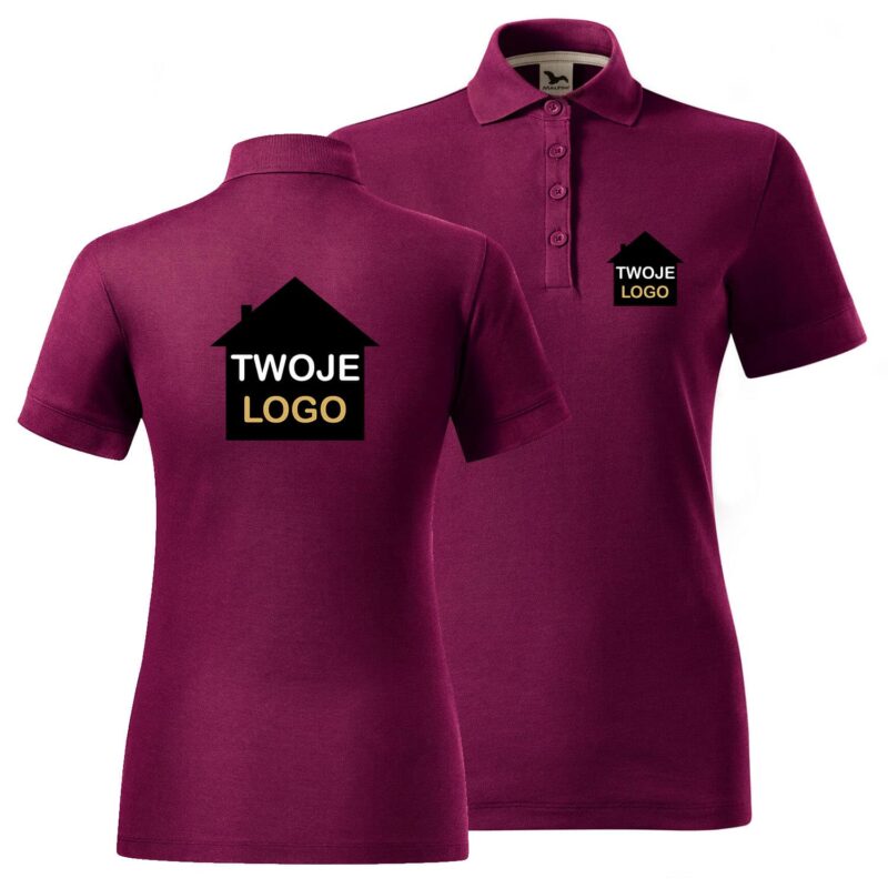 PRIME (GOTS) 235 200g Women's Polo Shirt with Your Print