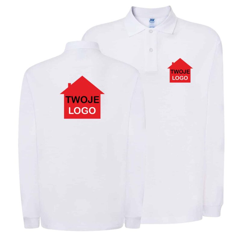 PORA 210 LS Men's Long Sleeve Polo Shirt with Your Logo