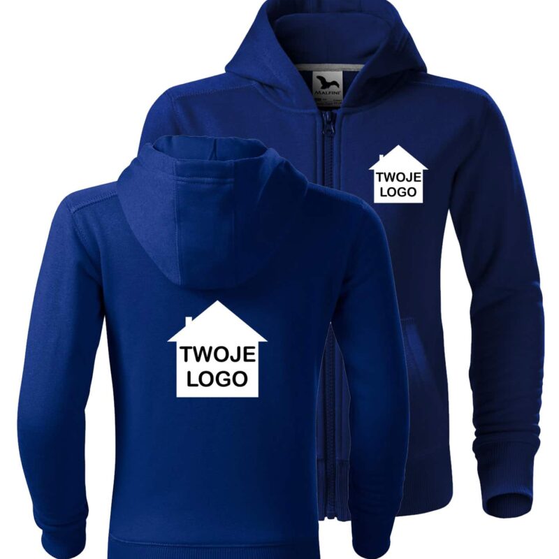 TRENDY ZIPPER children's sweatshirt 412 300g