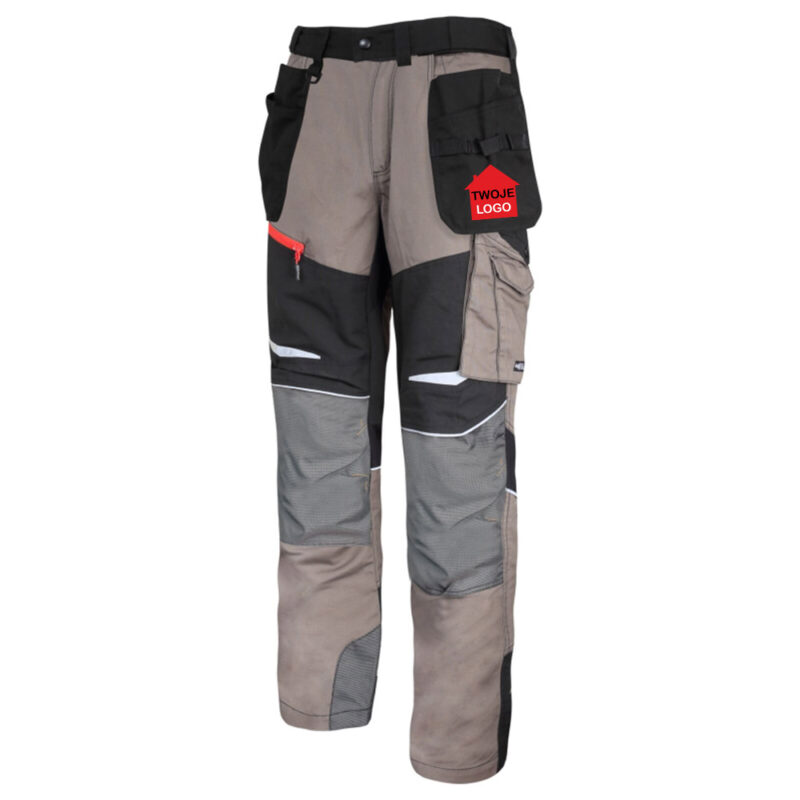 Slim Fit Lahti Pro L40509 Protective Waist Work Trousers with Your Print