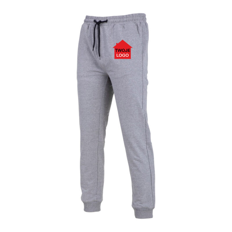 Men's sweatpants with cuffs Lahti Pro L40530 with your print
