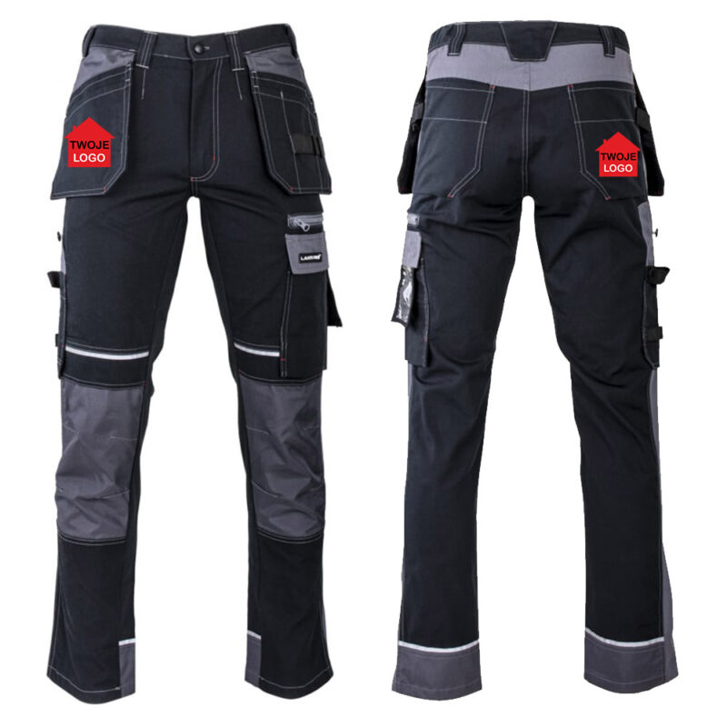 Lahti Pro L40520 assembly work trousers with your print