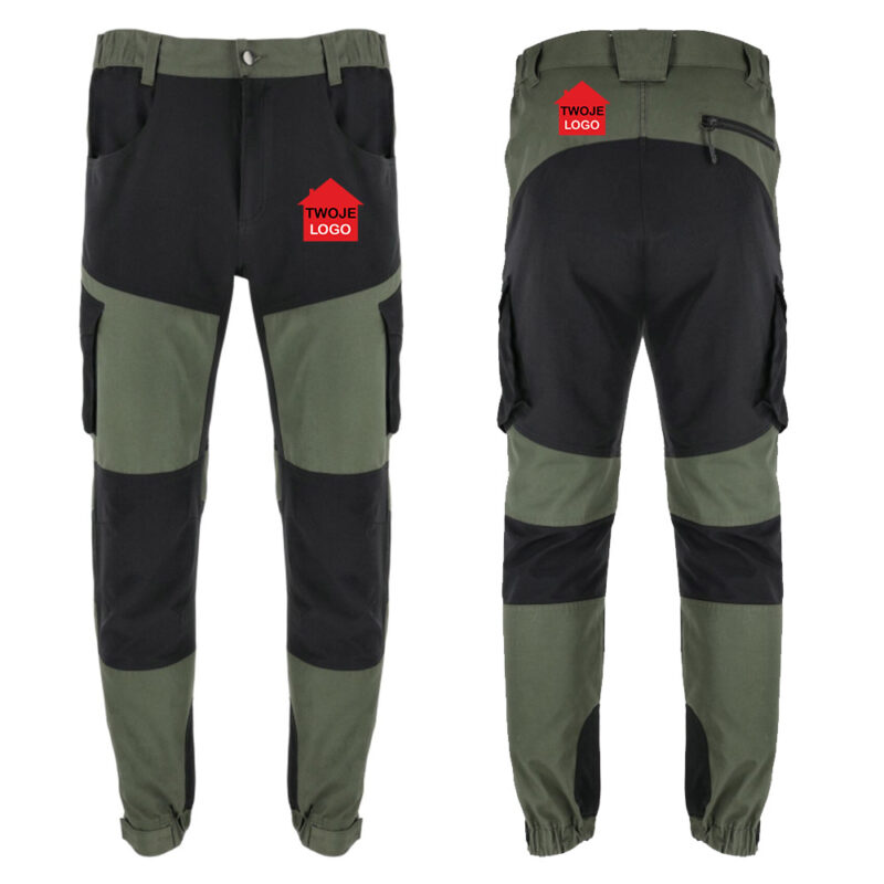 Lahti Pro L40538 Stretch Waist Protective Work Trousers with Your Print