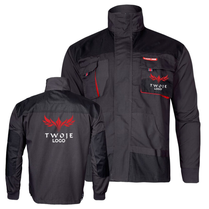 Lahti Pro LPBR01 men's durable protective work jacket/sweatshirt with your print