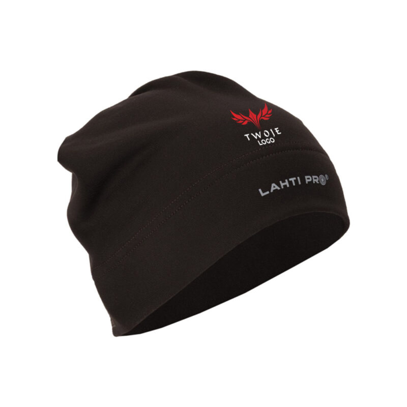 Thermoactive women's hat THERMO ACTIVE black LADES' LINE Lahti Pro L102320S with your print