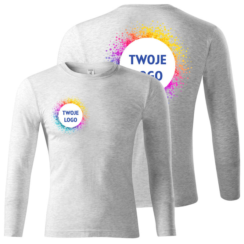 Progress LS P75 unisex long sleeve t-shirt with your print 150g