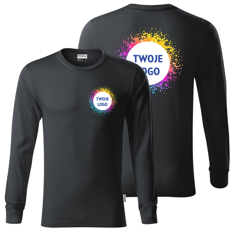 Resist LS R05 unisex long sleeve t-shirt with your print 160g