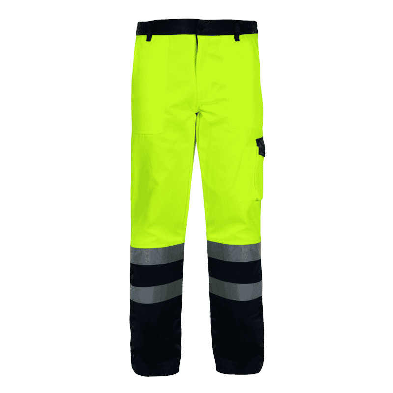 LAHTI PRO L41004 yellow high-visibility work trousers