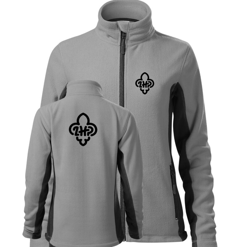 Frosty 527 Men's Fleece Sweatshirt 220g Personalized Fleece for ZHP and ZHR Scouts with a Permanent Print of Your Own Team/Squad Logo - Perfect for Camp, Hike, Rally and Scout Events - Scout Clothing Made to Order