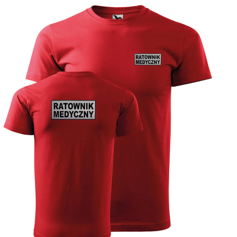 Basic Men's T-shirt 129 160g For Paramedics / Doctors / GOPR / TOPR / Medical Staff