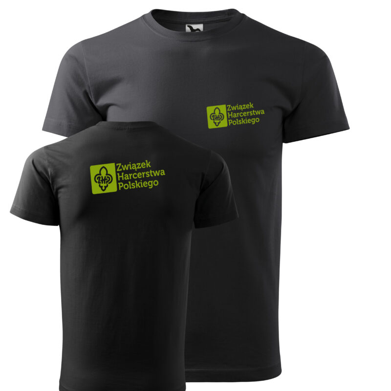 Viper Men's T-shirt 143 180g Personalized T-shirt for ZHP and ZHR Scouts with a Permanent Print of Your Own Team/Squad Logo - Perfect for Camp, Hike, Rally and Scout Events - Scout Clothing on Order