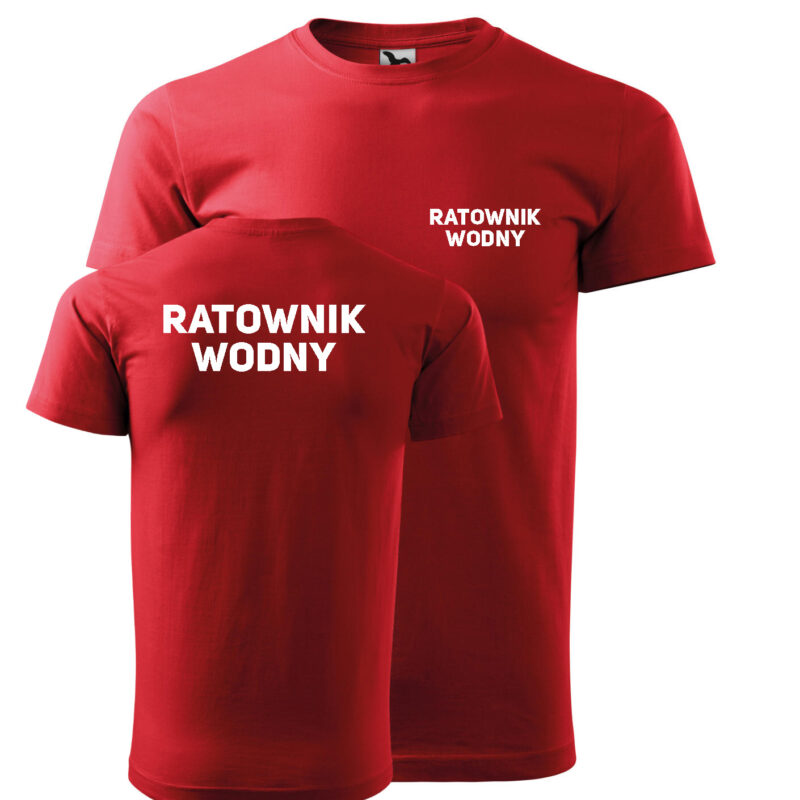 Heavy New Unisex 137 200g T-shirt with Print For Paramedics / Doctors / Medical Staff / GOPR / TOPR / WOPR