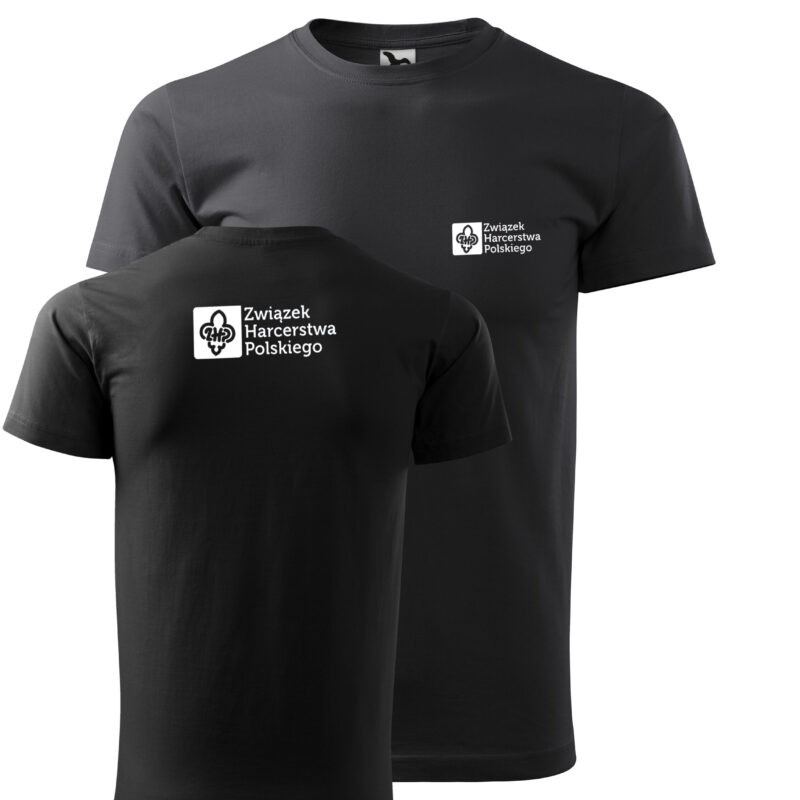 Viper Men's T-shirt 143 180g Personalized T-shirt for ZHP and ZHR Scouts with a Permanent Print of Your Own Team/Squad Logo - Perfect for Camp, Hike, Rally and Scout Events - Scout Clothing on Order