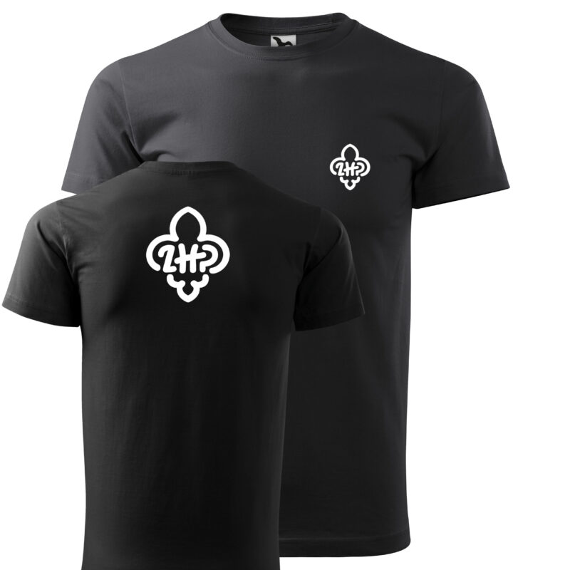 Scout T-shirt Heavy New 137 Unisex 200g Personalized T-shirt for ZHP and ZHR Scouts with a Permanent Print of Your Own Team/Squad Logo - Perfect for Camp, Hike, Rally and Scout Events - Scout Clothing on Order